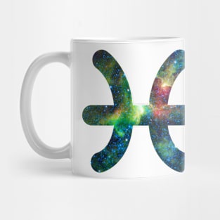 Cosmic Pisces Galaxy Mug